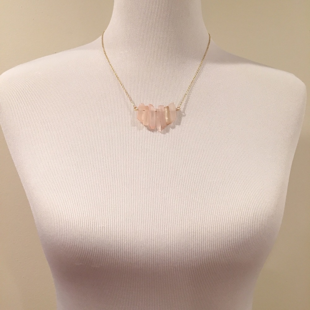 ❗️LAST❗️Peach Quartz Necklace - Picture 7 of 7